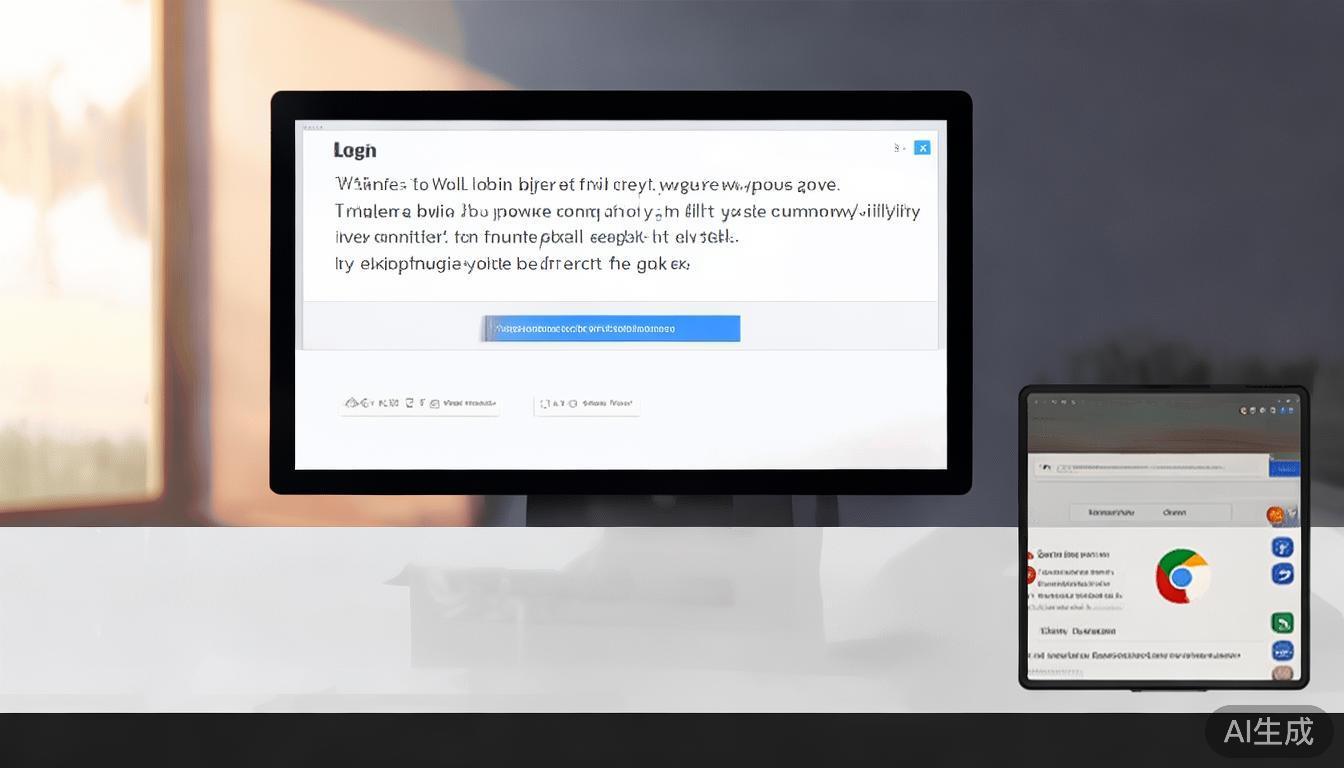 浏览器缓存不当也可能导致登录入口无法显示。建议用户