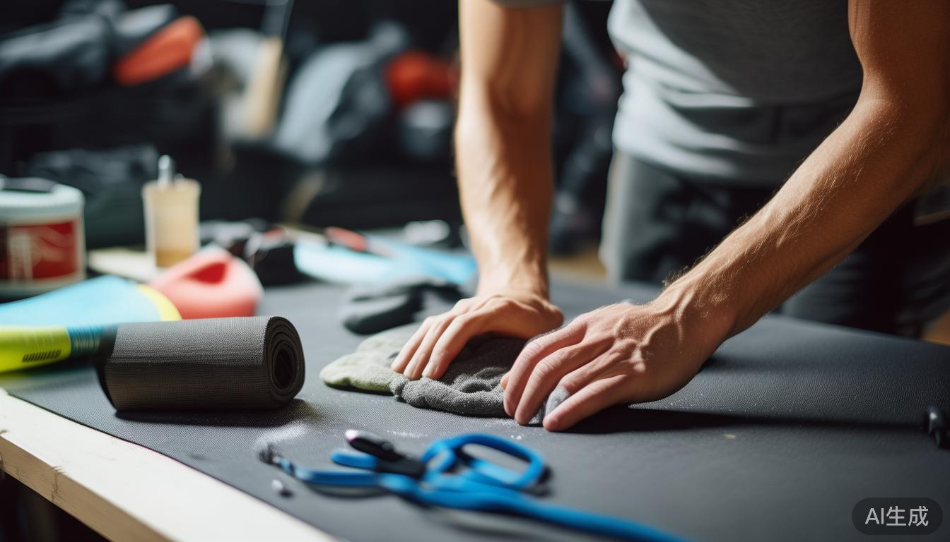 3.&nbsp;保持设备清洁与维护
运动后及时清理设备，不